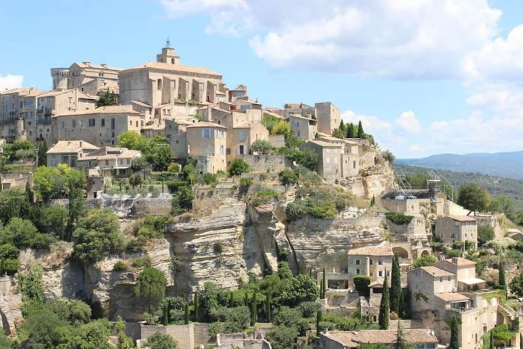 Gite Aux Bons Voisins Gordes Buitenkant foto